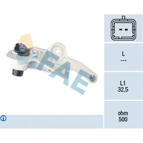 KRANK MILI SENSORU P106 YM SAXO P206 C3 P306 XSARA 1,4 8V / 1,6 8V OTOMATIK SANZ, C3 C3 II C4 P206 P307TU5JP4 (1,6 16V) 02>P301 C ELYSEE EC5 AT8 OTOMATIK SANZ