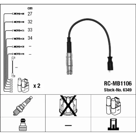 ATESLEME KABLOSU RC-MB1106 (MERCEDES-BENZ A180 09-12)