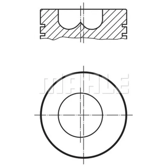 MOTOR PISTON SEGMAN DUCATO DAILY (02 06) F1AE0481C (2,3JTD 16V) EURO 3 110HP (88,60MM) / (0,60 FARKLI)