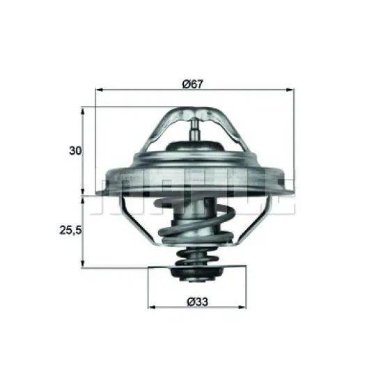 TERMOSTAT 88 c BMW M40/42/50/52 E30/34/36 90-95