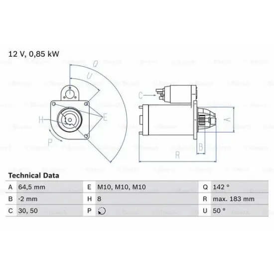 MARS DISLISI VALEO TIP 8 DIS MEGANE II (150993 / 309123)