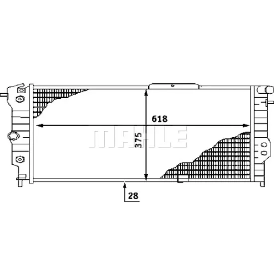 RADYATOR VECTRA.A +AC