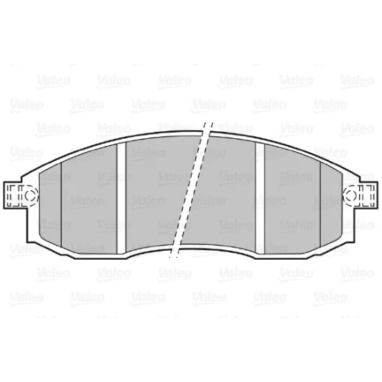 BALATA FREN ON-(NISSAN MAXIMA 96/00 MITSUBISHI L200 02/06 2WD)