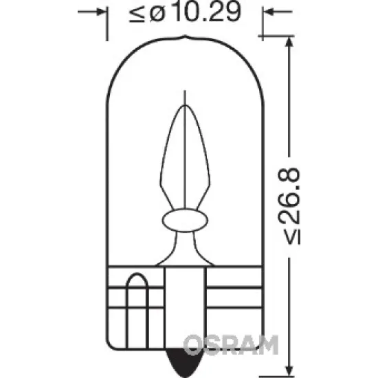 AMPUL 24V 3w Gösterge Ampulü Dipsiz