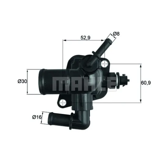 TERMOSTAT 88° CONTALI (FIAT EGEA 1.3 JTD)