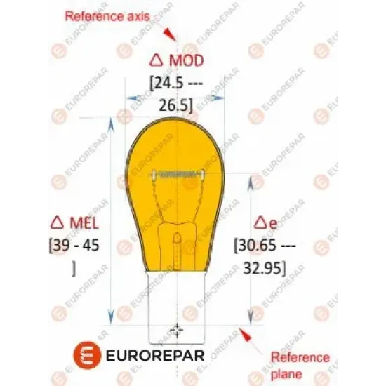 AMPÜL ERP 12V-PY21W A