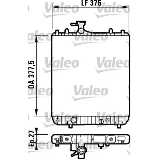 SU RADYATORU ( OPEL AGILA 1.0 12V 1.2 16V )