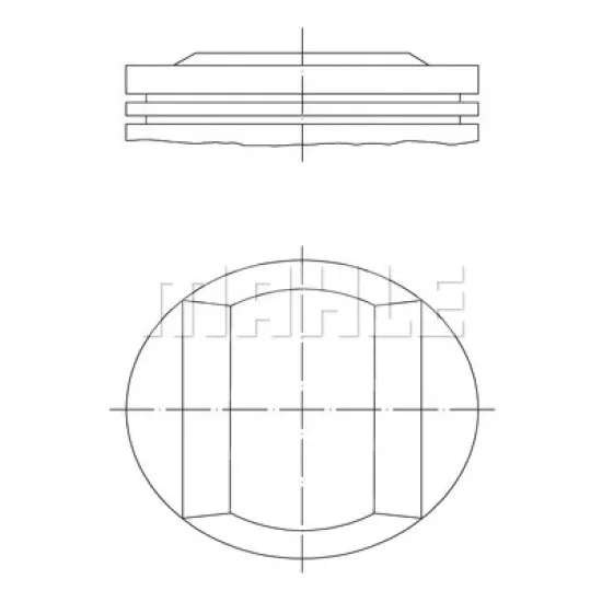 PISTON + SEGMAN STD . (M111.9, 89.91mm) W202 94>00 C208 97>02 W210 95>00 R170 96>00