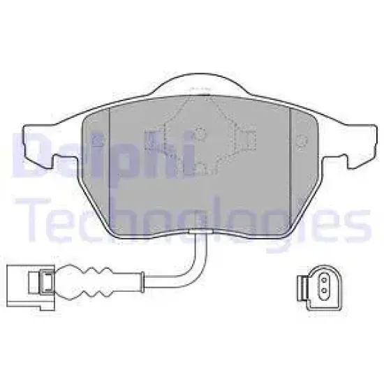 ON FREN BALATASI-KABLOLU (VW GOLF 98-06 POLO 05-10 AUDI A3 97-03 SEAT LEON 00-06)