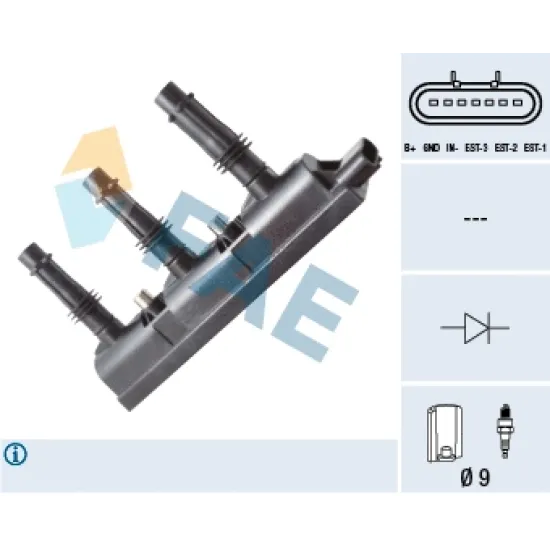 ATESLEME BOBINI A12XEP CORSA D