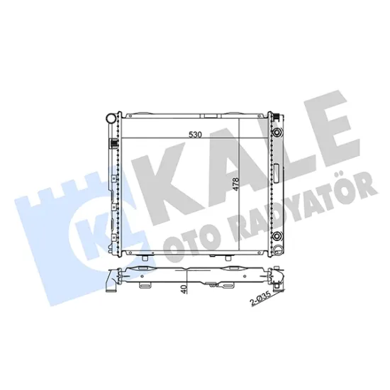 RADYATÖR (MERCEDES BENZ E-CLASS / KOMBI / Saloon