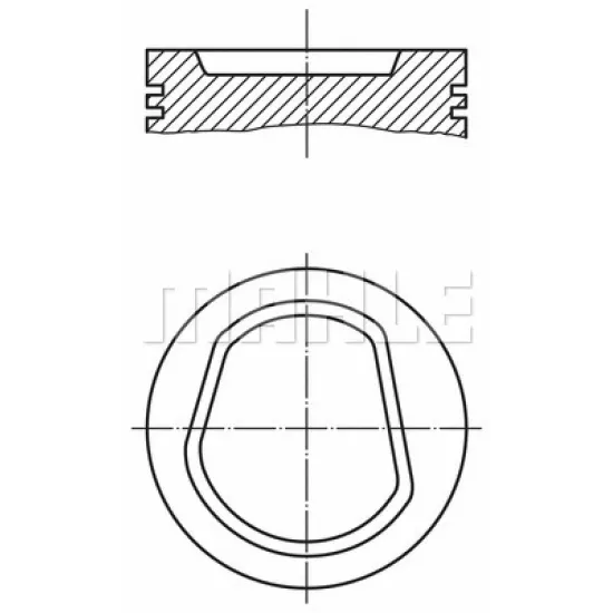 PISTON+SGM (ADET) STD 97> GOLF.III-POLO.III *AEA-AEE-ALM* 1.6 *77.01* 