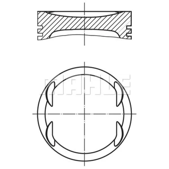 MOTOR PISTON SEGMAN KOMPLE 0,50 (79,50MM) ASTRA F VECTRA B TIGRA A ASTRA G CORSA B X16XEL Z16XE