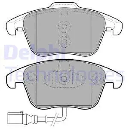 ON FREN BALATASI-KABLOLU- (VW PASSAT 13-15 TIGUAN 08-18 AUDI Q3 12-18)