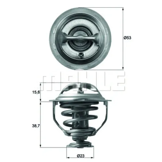 TERMOSTAT 95°C 09-15 PASSAT-JETTA 2.0tsi