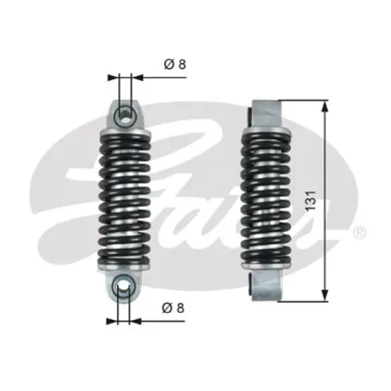 V KAYIS GERGI AMORTISORU 05> A-SERI (W169) B-SERI (W245)