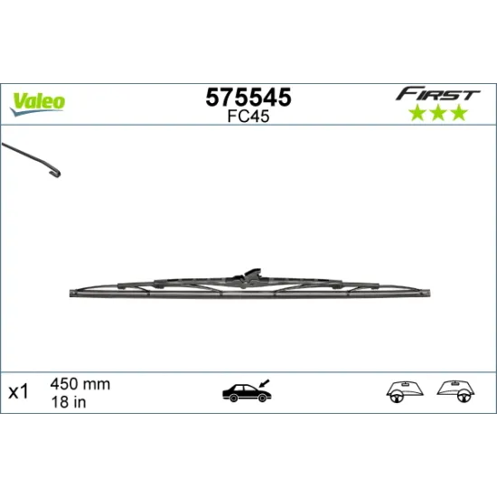 SILECEK SETI FIRST 450MM (ADET)