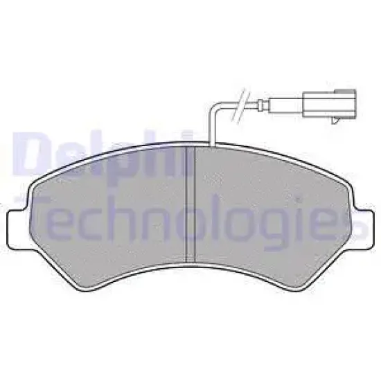 FREN BALATASI ON (CITROEN JUMPER 2.2HDI 11-/ FIAT DUCATO 11-/ PEUGEOT BOXER 11- )