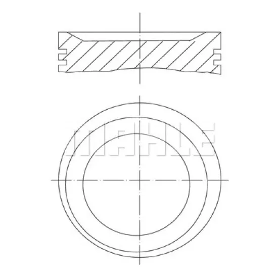 MOTOR PISTON+SEGMANI ( RIKEN ) 86,00+STDmm CAP OMEGA KADETT ASCONA VECTRA LE MANS 2,0 ESPERO 2,0 FRONTERA 20NE-C20NE R 4 BENZIN, 1998 CM³-85 95 KW