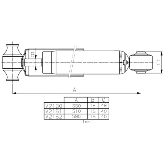 AMORTISOR ARKA (FORD TRANSIT ARKA 16-)