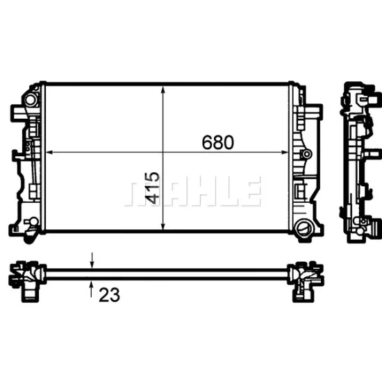 RADYATOR 06> CRAFTER 2.5tdi *BJK-BJJ* *P.H**** *U.K**** 