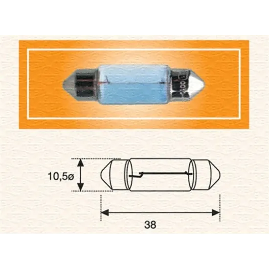 AMPUL 12V C5W 