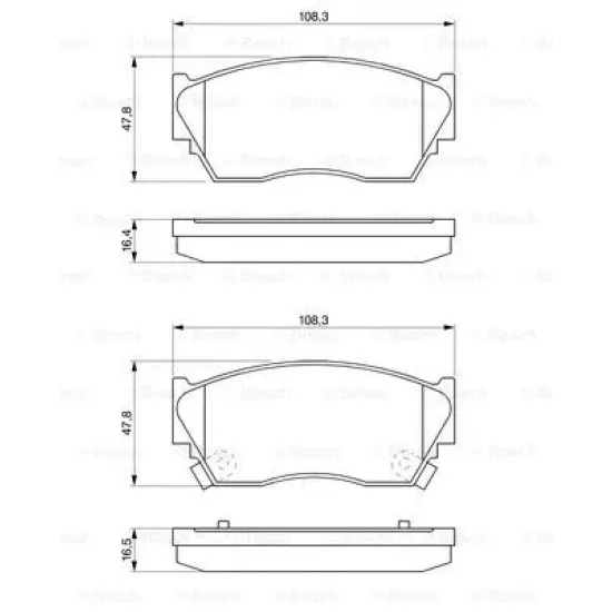 BALATA FREN ON-(NISSAN SUNNY 90/96 )