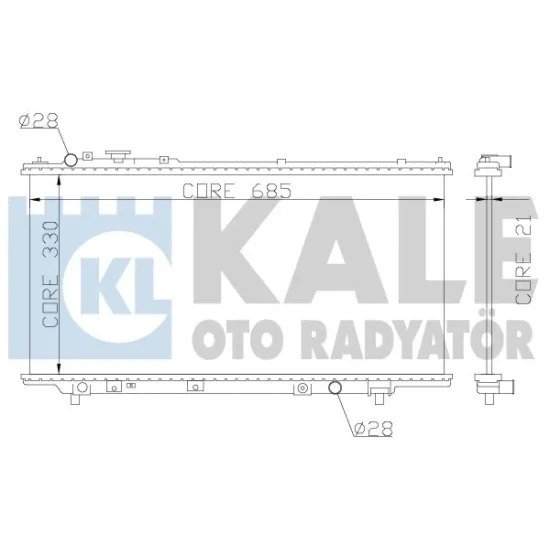 MOTOR SU RADYATORU MAZDA 323 1994-1998 OTOMATIK