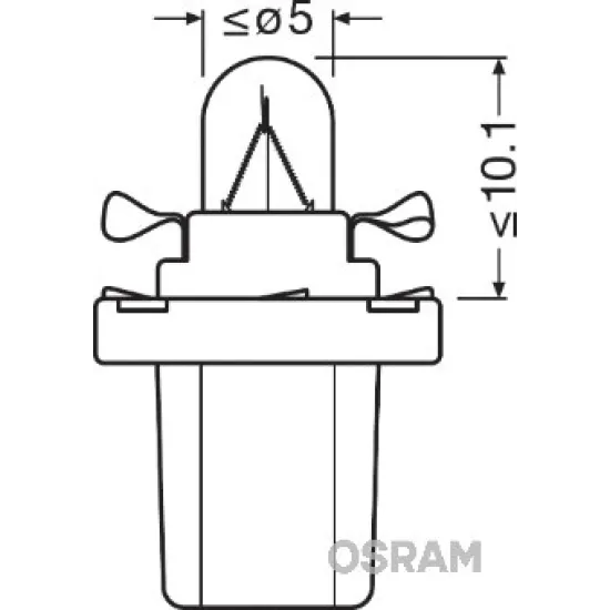 AMPUL 24V 1,2w Gösterge Ampulü Plastik Soketli