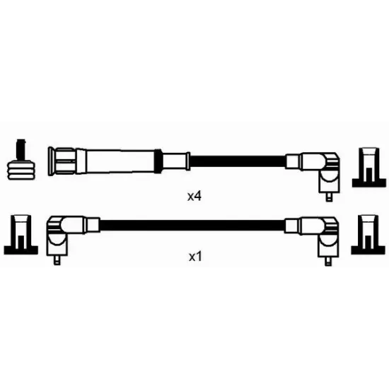 BUJI KABLOSU BMW 315 E21 81-87 / E30 82-- 88