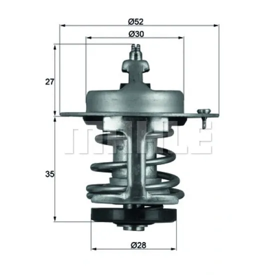 TERMOSTAT 78°C <05 CIVIC 1.3-1.4-1.5-1.6 16V