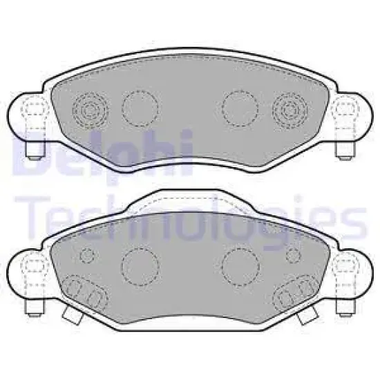 BALATA FREN ON-(TOYOTA YARIS 03/10 1.5 VVTI 1.4 D4D )