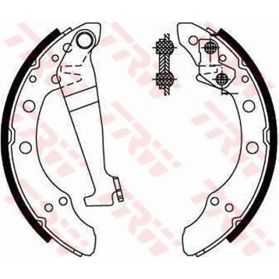 EL FREN BALATASI ARKA AUDI 100 C2 77-83 80 B2 78-83 VW GOLF II 83-91 JETTA II 85-92