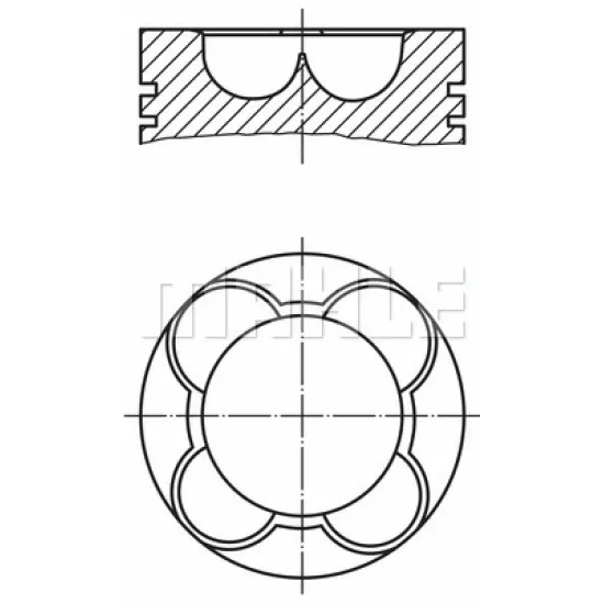  PISTON SEGMAN STD 84mm BMW M47N D20 E90