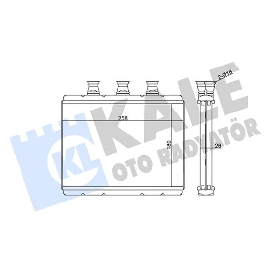 KALORIFER RADYATORU BMW E65 E66