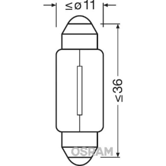 12V 10 Watt UZUN BOY SOFIT