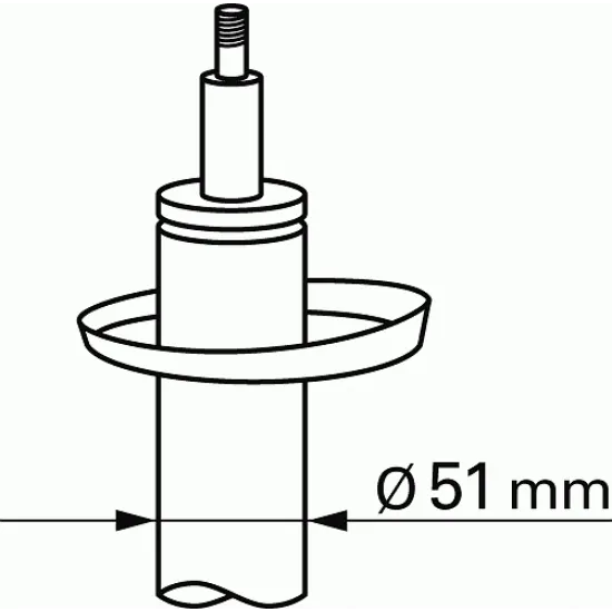 AMORTISOR ON SOL-(47mm)-(PEUGEOT 207 06/13 )