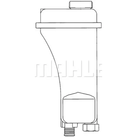 RADYATOR SU DEPOSU BMW M50 M52 E36 E39 E38