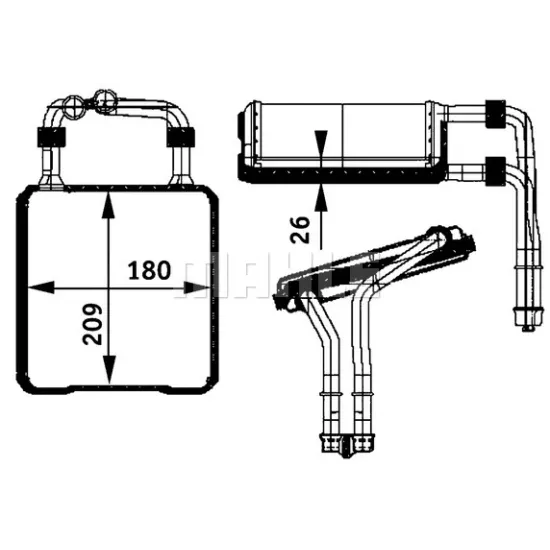 KALORIFER RADYATORU 03> E-SERI (W211-S211)