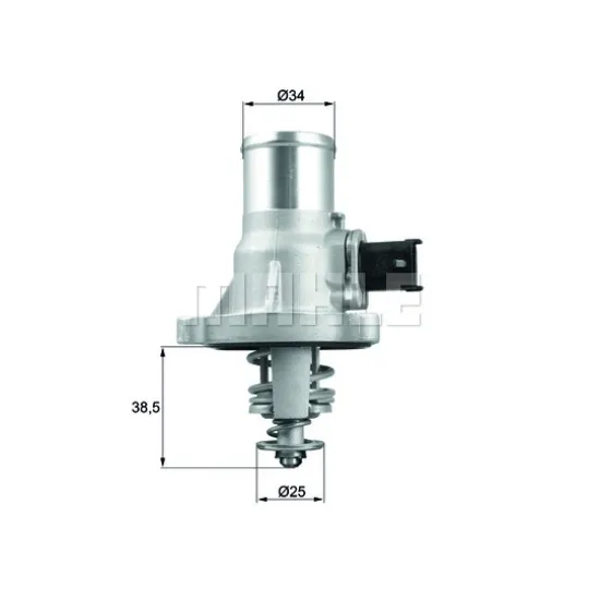 TERMOSTAT 105°C METAL GOVDELI MUSURLU (OPEL ASTRA J-MOKKA-INSIGNIA 1.6 -15)