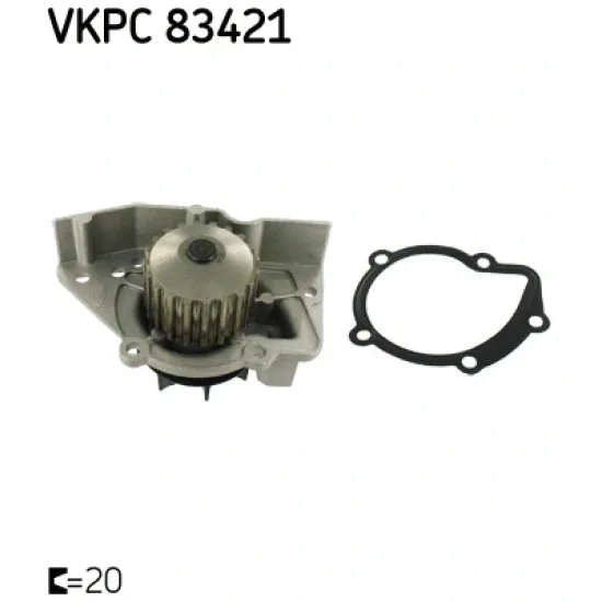 DEVIRDAIM SU POMPASI EXPERT JUMPY SCUDO P406 P306 XSARA P806 EVASION PARTNER BERLINGO XUD9 (96 00) CAP:70.5MM