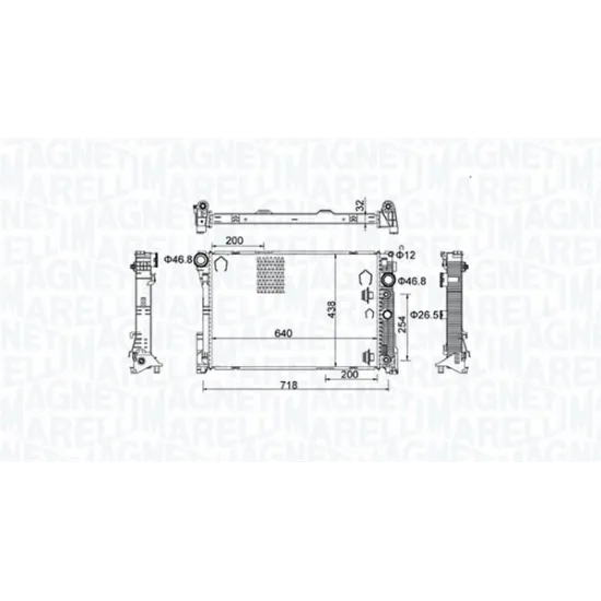 MOTOR SU RADYATORU BRAZING MERCEDES X204 08/15 W204 08/14 C218 11/17 W212 09/15 C207 10/16 OTOM.