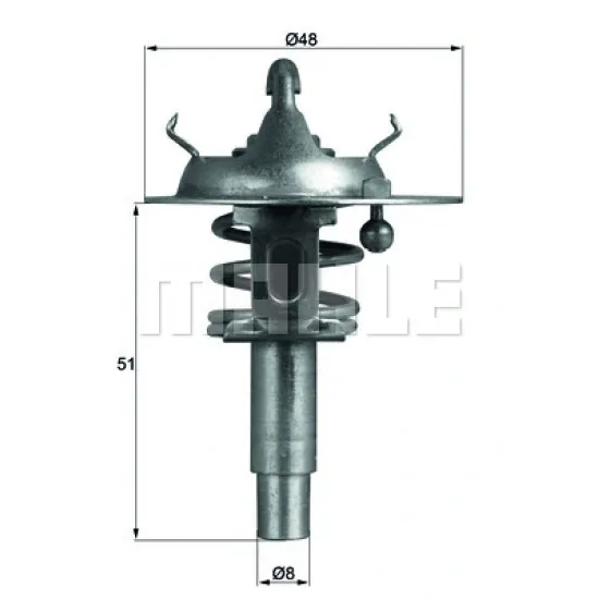 TERMOSTAT 90°C (MERCEDES M271 / W203/W204/W209/W211 )