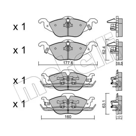 SU RADYATORU MEKANİK ( OPEL CORSA 1.2 1.4 01 )545×359X23