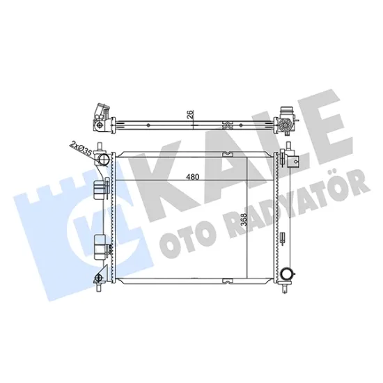 MOTOR SU RADYATORU HYUNDAI I20 1.4 CRDI 2014-/ MANUEL VITES