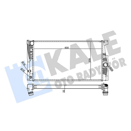 MOTOR SU RADYATORU OTOMATIK BMW F10 F11 N20 