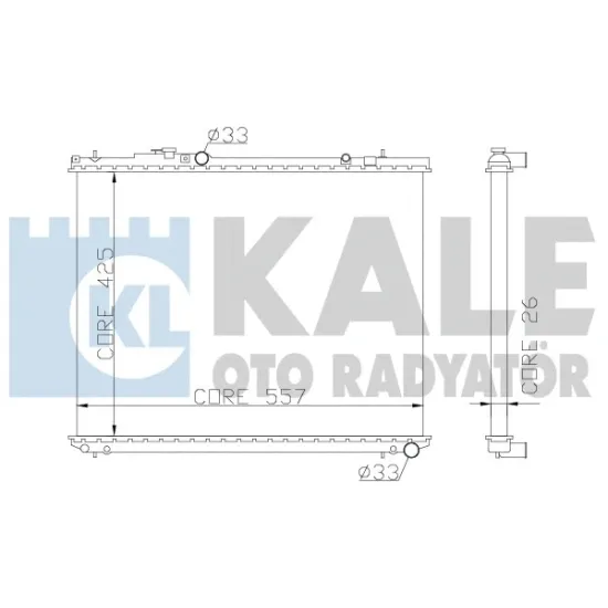 MOTOR SU RADYATORU DAIHATSU TERIOS 1.3 94-05 OTOMATIK425×559x16