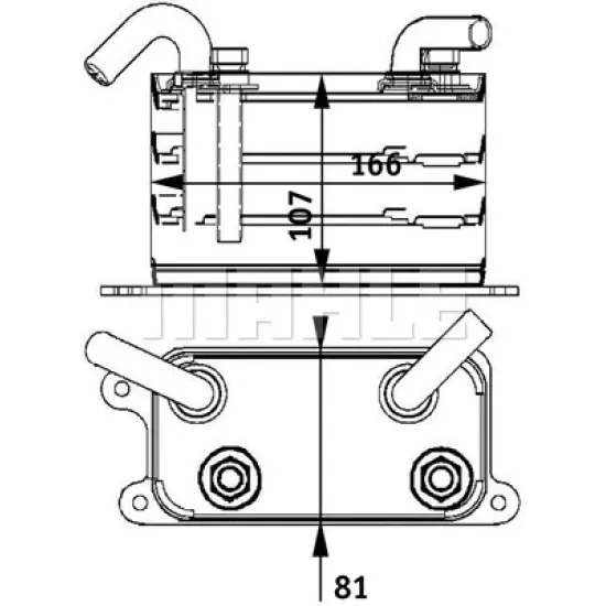 YAG SOGUTUCU 03-10 T.PORTER.T5 2.5tdi