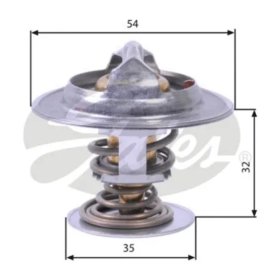 TERMOSTAT 90 C (RENAULT LAGUNA 2.0 16V 95-01 SAFRANE 2.0 16V 2.5 20V 96-00 VOLVO S40 V40 S60 S70 )