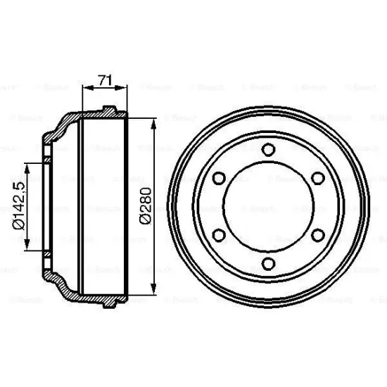 ARKA KAMPANA TRANSIT T15 91 00 (2620KG)